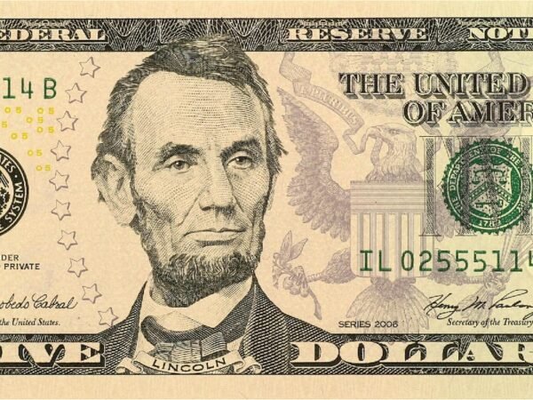 usd 5 dollar bill